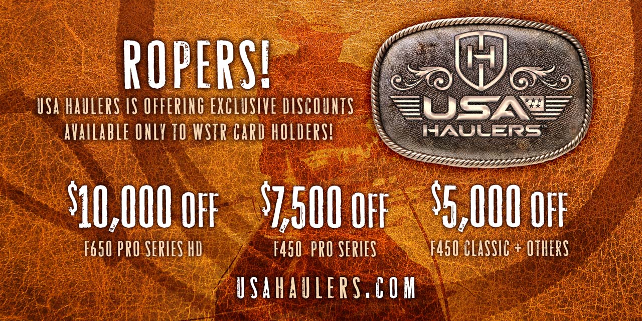 Ropers! USA Haulers is offering exclusive discounts available only to WSTR card holders.