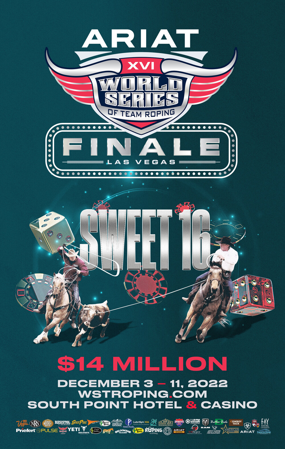 2022 Ariat WSTR Finale XVI poster