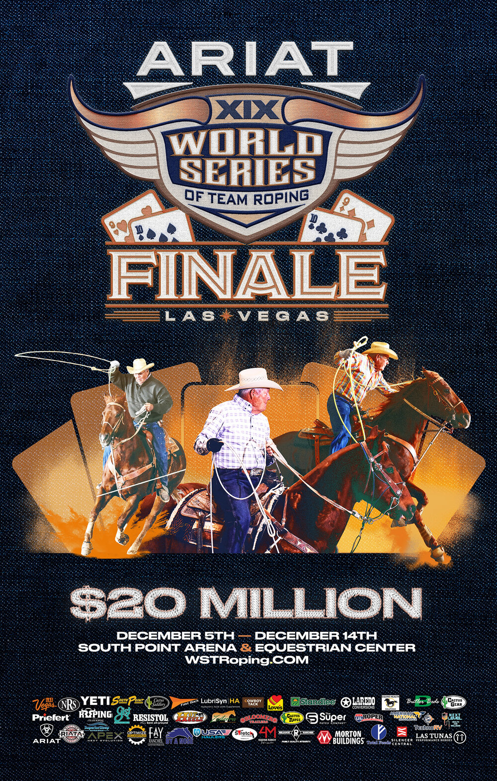 2025 Ariat WSTR Finale XIX poster