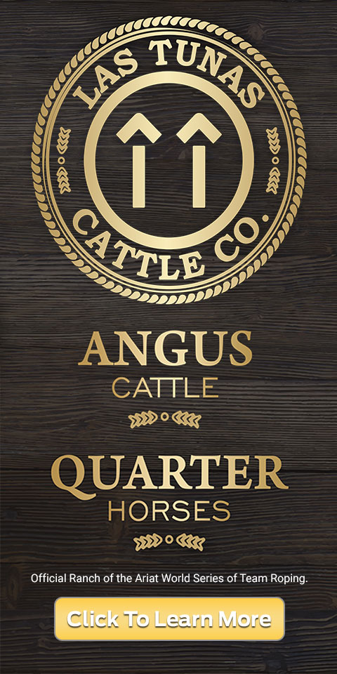 Las Tunas Cattle Company. Angus Cattle. Quarter Horses. Official ranch of the Ariat World Series of Team Roping. Click to learn more.