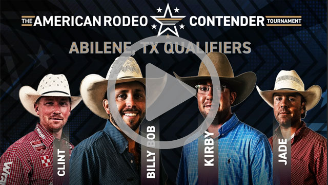 Abilene TX Recap: American Rodeo Contender Tournament
